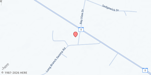 Map showing Harvest Church Green Sea at 4619 Hwy. 9, Green Sea, SC