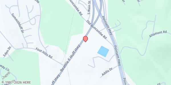 Map showing North Greenville Crisis Ministry at 864 North Highway 25 Bypass, Greenville, SC