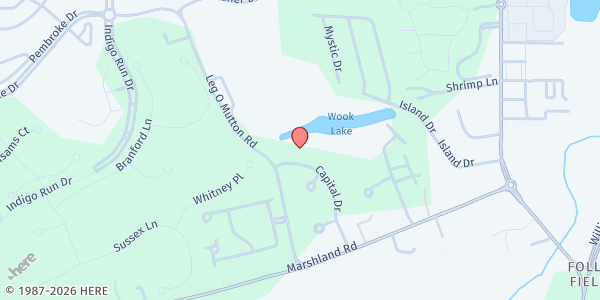 Map showing Hilton Head Island Deep Well at 80 Capital Dr., Hilton Head Island, SC