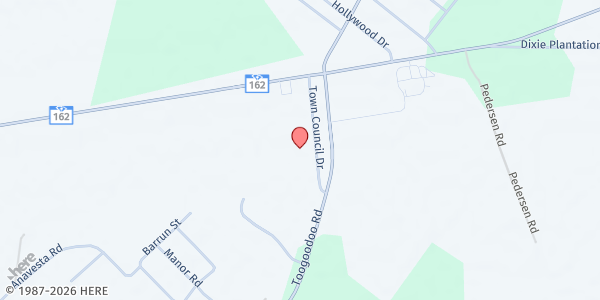 Map showing Community Resource Center - Hollywood at 5151 Town Council Dr, Hollywood, SC