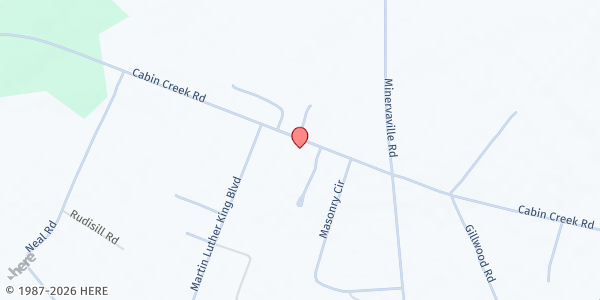 Map showing Good Shepherd Holiness - Tuesday Rockers Senior Program at 6824 Cabin Creek Road, Hopkins, SC