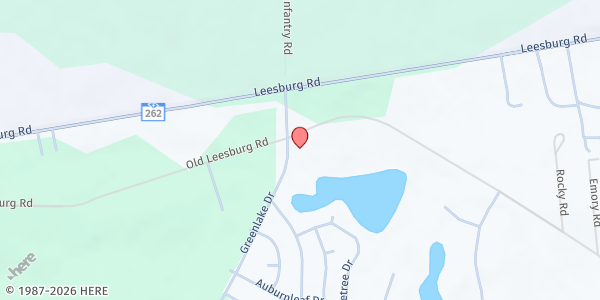 Map showing P.E.P. Senior Ministry-Unity Missionary Baptist at 110 Greenlake Drive, Hopkins, SC