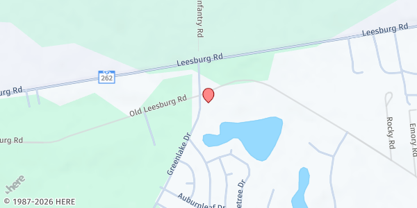 Map showing P.E.P. Senior Ministry - Unity Missionary Baptist Church at 110 Greenlake Drive, Hopkins, SC