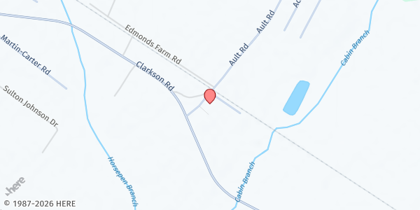 Map showing St. John Foundation of Hopkins at 222 J W Neal Circle, Hopkins, SC