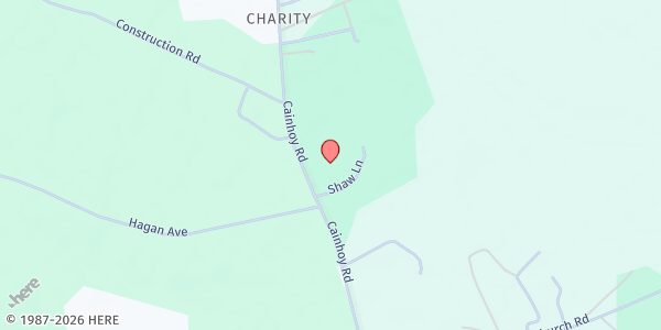 Map showing Feeding of the Multitudes at 2130 Cainhoy Road, Huger, SC