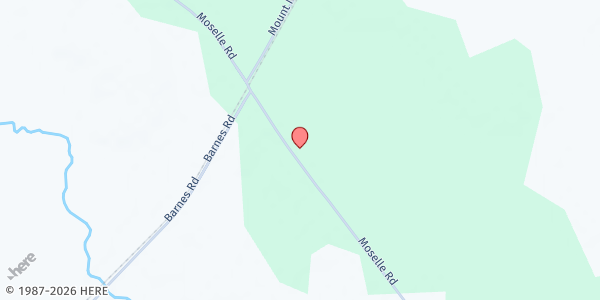 Map showing Higher Ground Baptist Ministries at 5548 Moselle Rd, Islandton, SC