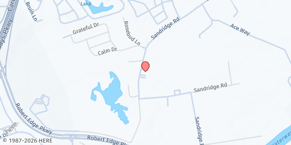 Map showing St. Joseph Missionary Baptist at 1005 Sandridge Rd, Little River, SC