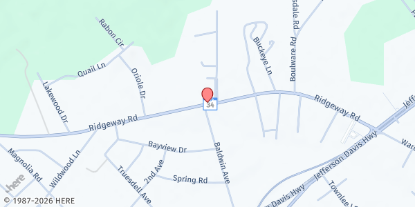 Map showing Greater Faith and Joy at 1474 Hwy. 601 S., Lugoff, SC