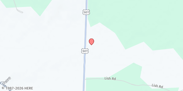 Map showing Greater Faith & Joy Tabernacle at 1474 Highway 601 South, Lugoff, SC