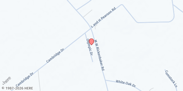 Map showing Laurel Hill AME Church at 2032 M W Rickenbaker Road, Manning, SC