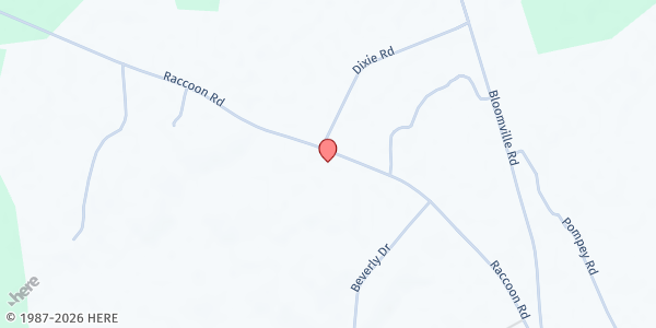 Map showing Macedonia Baptist Church at 14362 Raccoon Road, Manning, SC