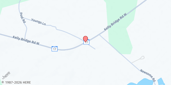 Map showing Mt. Beulah United Methodist Church at 440 Kellybridge Rd., Mcbee, SC