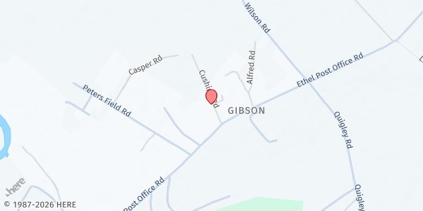 Map showing Grace Alive - Jefferson Memorial Center at 4533 Cushing Rd., Meggett, SC