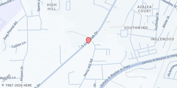 Map showing Feed Berkeley at 500 S Live Oak Dr, Moncks Corner, SC