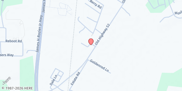 Map showing Joshua United Methodist Church at 3097 Old Hwy 52, Moncks Corner, SC