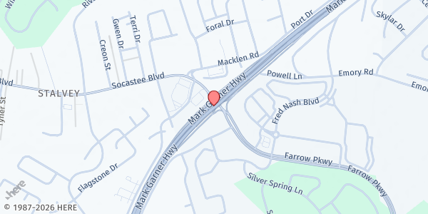 Map showing The Father's House at 4513 Hwy. 17 Bypass S., Myrtle Beach, SC