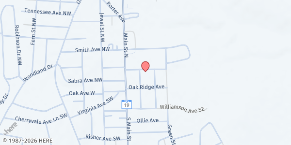 Map showing New Ellenton Community Food Distribution at 212 Pine Hill Ave., New Ellenton, SC