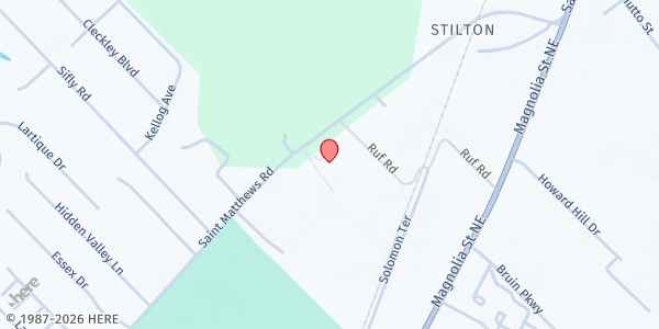 Map showing CCMO-Cooperative Church Ministries Of Orangeburg at 2570 St. Matthews Road, Orangeburg, SC