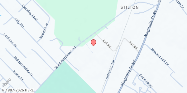 Map showing Cooperative Church Ministries of Orangeburg (CCMO) at 2570 St. Matthews Rd., Orangeburg, SC