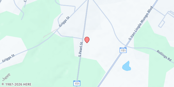 Map showing Pageland SDA Church at 1463 S. Pearl St., Pageland, SC