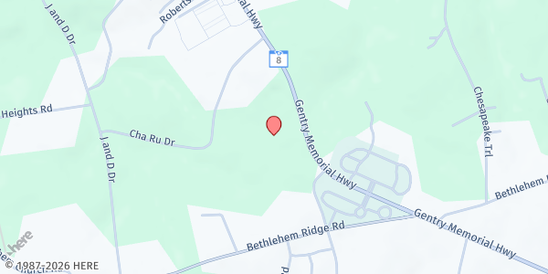 Map showing Pickens Adventist Community at 2503 Gentry Memorial Hwy, Pickens, SC