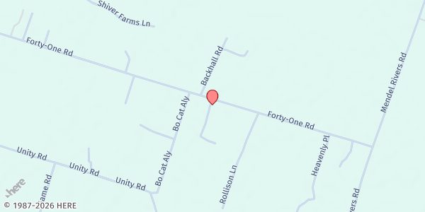 Map showing St. Stephen Seventh Day Advent at 1167 Forty-One Rd, Saint Stephen, SC