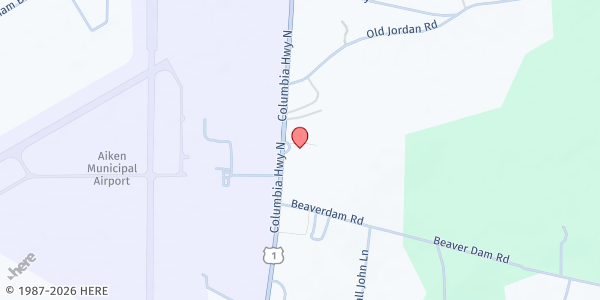 Map showing New Beginnings CHC Church at 2464 Columbia Hwy. N., Seiglers Crossroads, SC