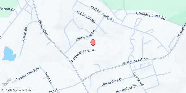 Map showing Golden Corner at 635 Business Park Dr., Seneca, SC