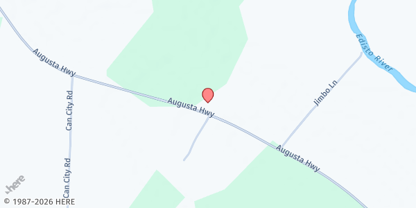 Map showing Springtown United Methodist at 8807 Augusta Hwy, Smoaks, SC