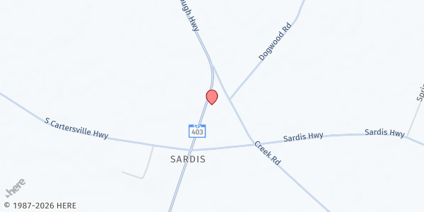 Map showing Friends United, Inc at 2826 Cale Yarborough Highway, Timmonsville, SC