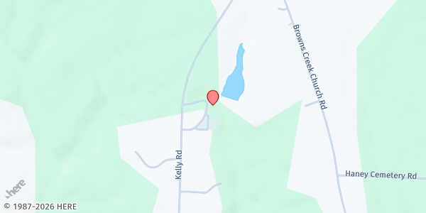 Map showing Bethlehem UMC at 1622 Kelly Rd., Union, SC