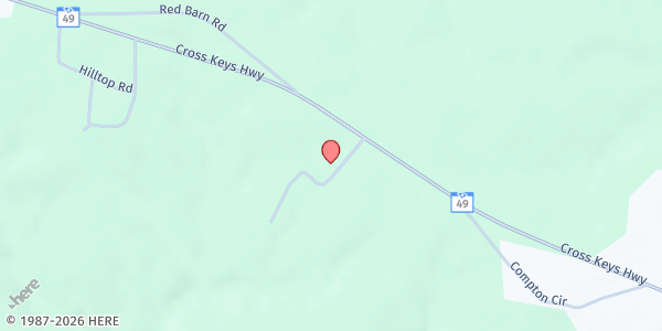 Map showing Mon Aetna Food Ministry-CrossKeys Community Center at 129 JRM Rec Rd, Union, SC