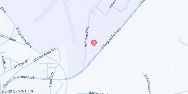 Map showing Lowcountry Community Action Agency CSFP at the Armory at 849 Cottageville Hwy, Walterboro, SC