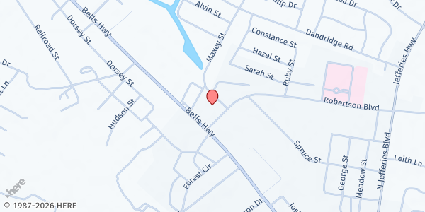 Map showing The Special Gathering at 858 Bells Hwy, Walterboro, SC