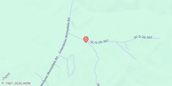 Map showing St. Luke Baptist Church at 174 St. Luke Church Road, Winnsboro, SC