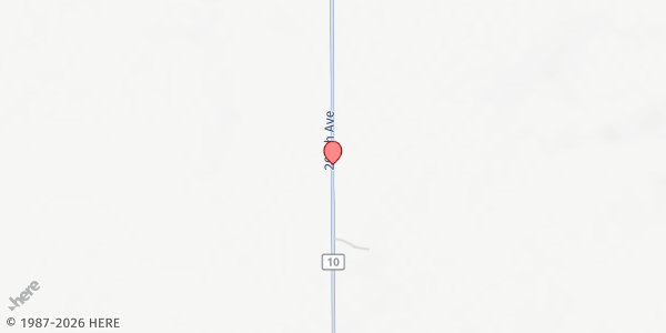 Map showing One Spirit-Allen Pantry at 406 Water Tower Rd., Allen, SD