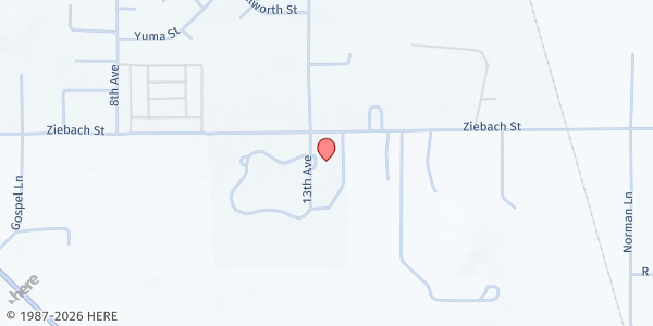 Map showing Belle Fourche School District at 2305 13th Ave., Belle Fourche, SD