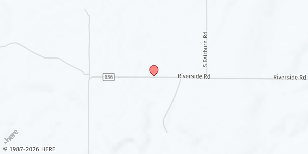 Map showing Buffalo Gap Senior Box Program at Buffalo Gap, Buffalo Gap, SD