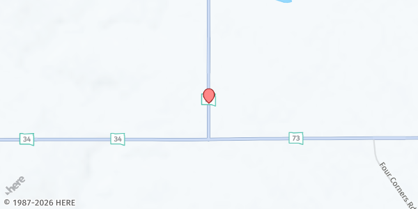 Map showing Running Strong Takini - Cherry Creek Rd at Cherry Creek Rd. Hwy 34 E., Howes, SD