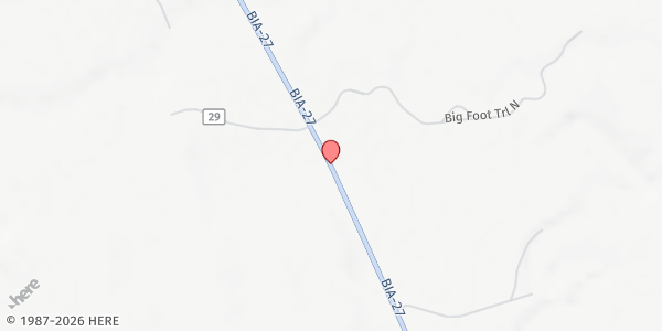 Map showing Running Strong - Oyate Teca Project at 57 Wakpala Ave, Kyle, SD