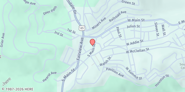 Map showing Lord's Cupboard at 111 S. Main St., Lead, SD