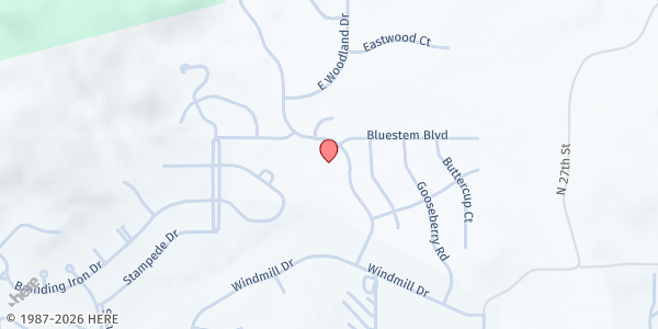 Map showing Feeding SD at Countryside Church at 625 Woodland Dr., Spearfish, SD