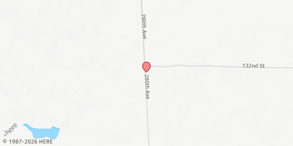 Map showing Running Strong Wakpala at 12250 SD Hwy 1806, Wakpala, SD