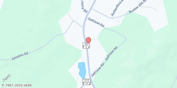 Map showing Hamilton Co Mobile Pantry @ Birchwood Comm Center at 5623 TN-60, Birchwood, TN