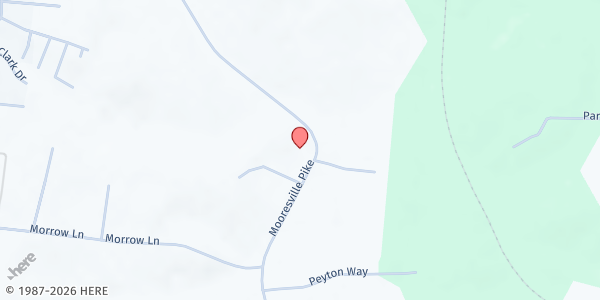 Map showing Columbia Seventh Day Adventist Church at 870 Mooresville Pike, Columbia, TN