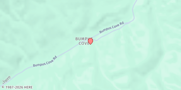 Map showing Embreeville Cove at 730 Bumpus Cove Rd, Erwin, TN