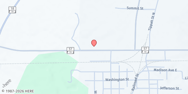 Map showing Rivers of Life - Grand Junction at 524 Hwy 57 West, Grand Junction, TN