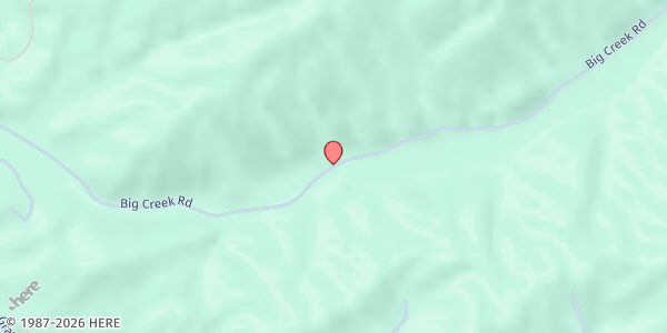 Map showing Lane's Market - Grassy Fork at 4320 Big Creek Road, Grassy Fork, TN