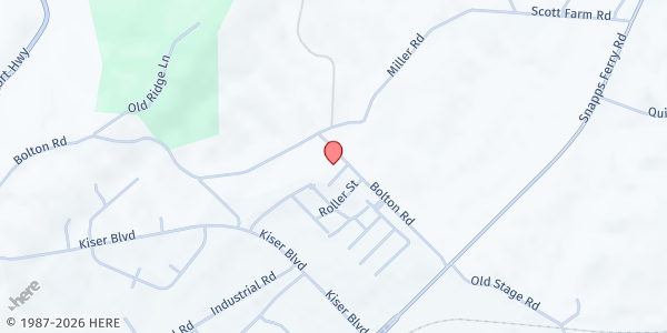 Map showing International Children's Relief Fund - Greeneville at 1 Ocean Blvd, Greeneville, TN