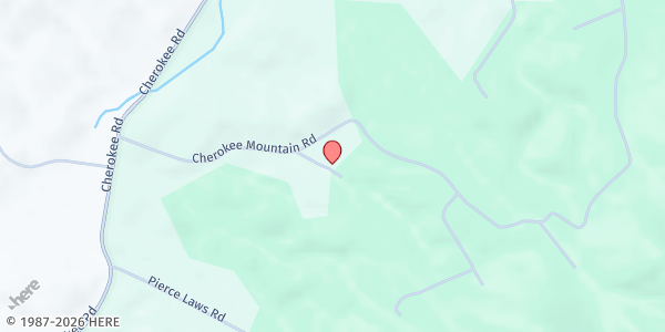 Map showing Potter's Wheel at 201 Cherokee Mountain Rd, Greenwood, TN